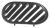 RS-RT2967 GRILLE/GAUCHE/GRIS