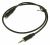 83762 CABLE JACK STEREO 3,5 MM 3 PIN MALE> FEMELLE ,0,5 METRE