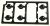 Boutons ,convient pour unEMS26415K 5201500000