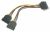 60105 CABLE D"ALIMENTATION SATA 15 PIN > 2 X SATA HDD DROIT
