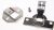 Charnieres ,convient pour unWA9685CUDWS10A 5203500000