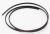 407144325 PROFILE GASKET,BLACK,L=1,6M