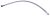 582650 TUYAU FLEXIBLE   X   LONGUEUR 500MM