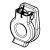 Couvercles Volets Trappes Caches ,convient pour unEKC55550OW 5202000000