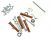 Pieces De Fixation ,convient pour un5DB9925001 5400000000