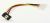 60121 Cable Power SATA HDD with metal clip > 4pin male angled