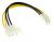 82391 Cable P4 male > Molex 4Pin male