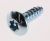 TH,TORX,2S,M4,L12,ZPC(YEL) 6002-001325 SCREW-TAPPING