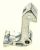 Couvercles Volets Trappes Caches ,convient pour unWM08X2N0TI21 5202000000