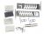 Pieces De Fixation ,convient pour unDIS432537 5400000000