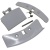 Poignees ,convient pour unLI91N 5209500000