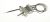 C00492918 481227118052 THERMOSTAT MONOPHASE 30-90°C AVEC COMMUTATEUR AUXILIAIRE