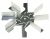 C00317096 481251528106 HELICE VENTILATEUR EN METAL
