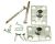 Fixations Et Supports ,convient pour unGCX34522 5403000000