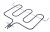Elements De Chauffe ,convient pour unF2543XISR 4609000000