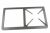 Grille    ,convient pour unRBP60PNX 5202100000