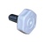 4548960100 C00885044 PIED AVANT RÉGLABLE MALE 8X20MM BLANC