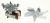 Moteurs Du Ventilateur ,convient pour unDOE545BD1 4370000000