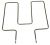 Elements De Chauffe ,convient pour un1687VWRVSE02 4609000000