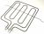 262900010 C00904248 Hauptofen Grillheizelement,230V