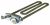 RESISTANCE LAVE LINGE EQUIVALENT POUR PASSEND FÜR AEG 1463219202