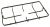 Grille ,convient pour unLG5HOBX12 5202100000