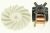 Moteurs Du Ventilateur ,convient pour unCH11022045 4370000000