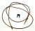 Inters Poussoir ,convient pour unBO857EBN 4300100000
