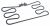 Chauffages En Arc ,convient pour unCP465AGB0B05 4609100000