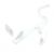 Fixations Et Supports ,convient pour unD70XLSFWHITEBI 5403000000