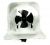 C00320216 481010595123 ENS. VENTILATEUR REF. BLANC GW