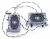 Haut Parleur    ,convient pour unLS24E45KMSEN 4750000000