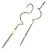 AT6116022400 Set hook pair IMPAS.C/ INGR.1566/1
