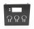 Bandeaux Dosserets Facade ,convient pour unB40D 5202800000