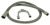 C00315902 484000001133 TVS154 TUYAUX SOUPLES DE VIDANGE 1,5M