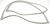 Joints Frigo Congel ,convient pour unRF67304E 5503400000
