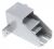 ZKP21800-AB STANDFUSSHALTER LINKS SILBER
