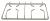 Grille ,convient pour unDPE7610WI1 5202100000