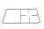 Grille ,convient pour unSCM680W 5202100000