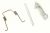 Crochets De Fermeture ,convient pour unDLZ814I 5331000000