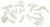 Pieces De Fixation    ,convient pour un5CB277SF002 5400000000