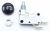 Inters Poussoir ,convient pour unPBC5NG4GAVUR 4300100000