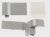 DA91-04476A KIT MONTAGE CHARNIERE A GAUCHE