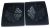 142355 SET PLAQUES GAUFRES EN FORME DE COEUR CW
