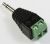 65528 ADAPTATEUR STEREO JACK MALE 3.5 MM > TERMINAL BLOCK 2 PIN