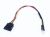 83877 Power Cable SATA 15Pin Male > 4Pin Floppy Male 24cm