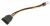 83918 Power cable SATA 15 pin male > 4 pin floppy male 15cm