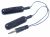 65683 CÂBLE ADAPTATEUR AUDIO SPLITTER JACK PLUG 3,5 MM 3 PIN > 2
