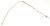 140060796012 THERMOCOUPLE, PLAQUE DE CUISSON, AVANT, 250/520/720MM