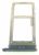 GH98-42638D PLATEAU SIM / MICRO-SD POUR SM-G960F GALAXY S9, CORAL BLEU